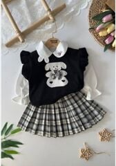 Kız çocuk etekli takım