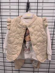 Kız çocuk yelek takım